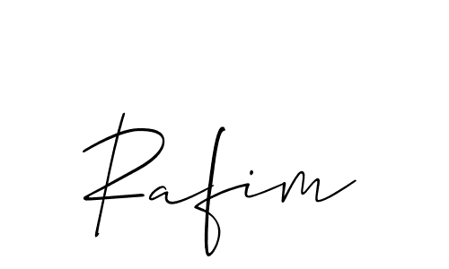 Make a short Rafim signature style. Manage your documents anywhere anytime using Allison_Script. Create and add eSignatures, submit forms, share and send files easily. Rafim signature style 2 images and pictures png