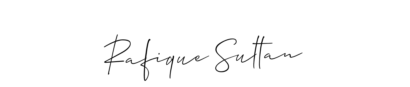 You can use this online signature creator to create a handwritten signature for the name Rafique Sultan. This is the best online autograph maker. Rafique Sultan signature style 2 images and pictures png