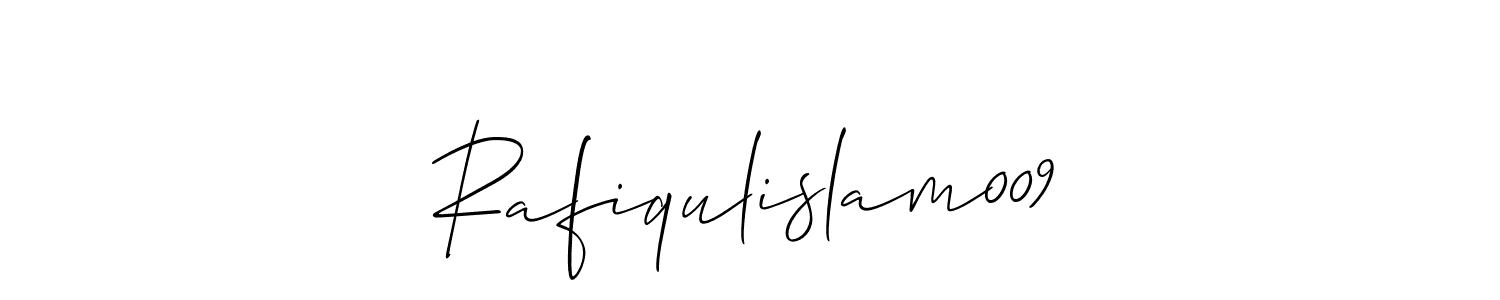 Rafiqulislam009 stylish signature style. Best Handwritten Sign (Allison_Script) for my name. Handwritten Signature Collection Ideas for my name Rafiqulislam009. Rafiqulislam009 signature style 2 images and pictures png