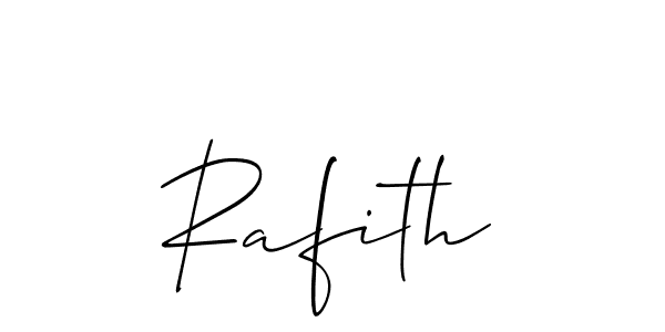 Once you've used our free online signature maker to create your best signature Allison_Script style, it's time to enjoy all of the benefits that Rafith name signing documents. Rafith signature style 2 images and pictures png