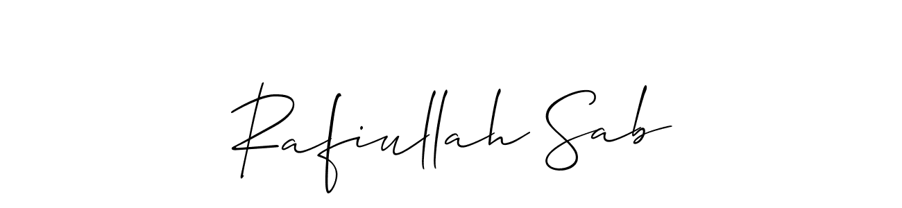 Here are the top 10 professional signature styles for the name Rafiullah Sab. These are the best autograph styles you can use for your name. Rafiullah Sab signature style 2 images and pictures png