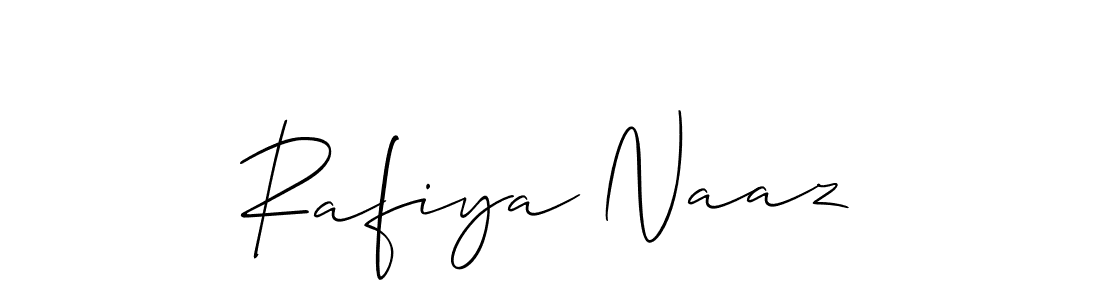 You can use this online signature creator to create a handwritten signature for the name Rafiya Naaz. This is the best online autograph maker. Rafiya Naaz signature style 2 images and pictures png