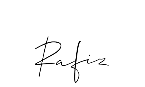 Also You can easily find your signature by using the search form. We will create Rafiz name handwritten signature images for you free of cost using Allison_Script sign style. Rafiz signature style 2 images and pictures png