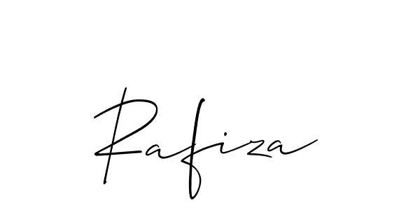 Allison_Script is a professional signature style that is perfect for those who want to add a touch of class to their signature. It is also a great choice for those who want to make their signature more unique. Get Rafiza name to fancy signature for free. Rafiza signature style 2 images and pictures png