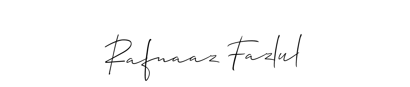 This is the best signature style for the Rafnaaz Fazlul name. Also you like these signature font (Allison_Script). Mix name signature. Rafnaaz Fazlul signature style 2 images and pictures png