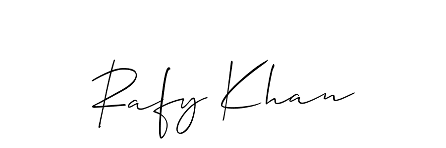 Check out images of Autograph of Rafy Khan name. Actor Rafy Khan Signature Style. Allison_Script is a professional sign style online. Rafy Khan signature style 2 images and pictures png