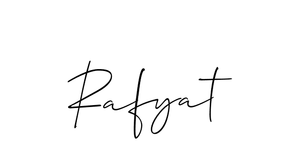Make a beautiful signature design for name Rafyat. Use this online signature maker to create a handwritten signature for free. Rafyat signature style 2 images and pictures png