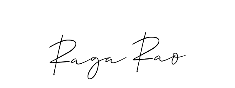 You should practise on your own different ways (Allison_Script) to write your name (Raga Rao) in signature. don't let someone else do it for you. Raga Rao signature style 2 images and pictures png