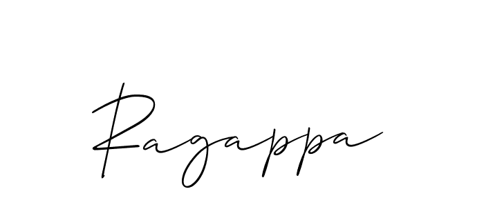 Allison_Script is a professional signature style that is perfect for those who want to add a touch of class to their signature. It is also a great choice for those who want to make their signature more unique. Get Ragappa name to fancy signature for free. Ragappa signature style 2 images and pictures png