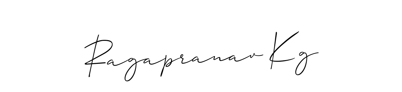 Also You can easily find your signature by using the search form. We will create Ragapranav Kg name handwritten signature images for you free of cost using Allison_Script sign style. Ragapranav Kg signature style 2 images and pictures png