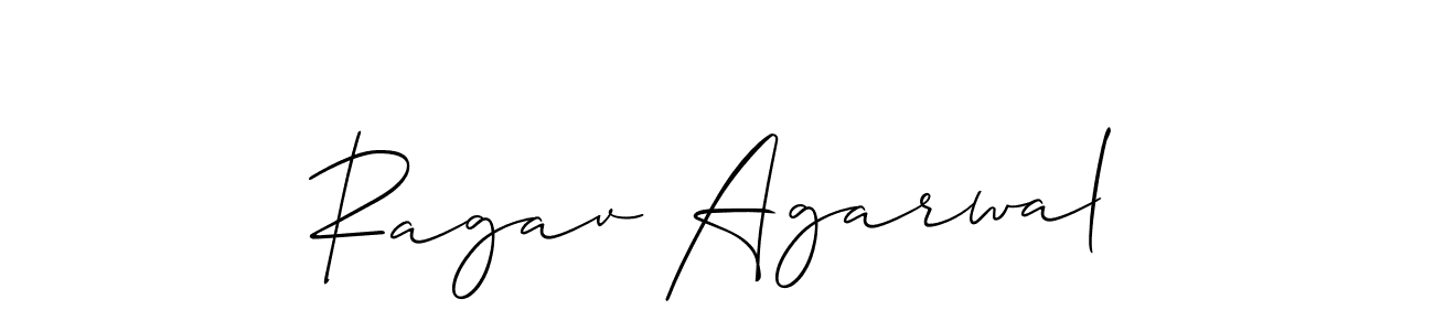 Also You can easily find your signature by using the search form. We will create Ragav Agarwal name handwritten signature images for you free of cost using Allison_Script sign style. Ragav Agarwal signature style 2 images and pictures png