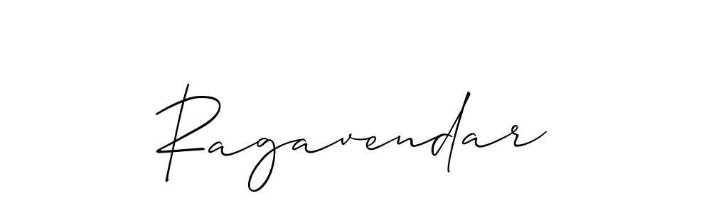 Create a beautiful signature design for name Ragavendar. With this signature (Allison_Script) fonts, you can make a handwritten signature for free. Ragavendar signature style 2 images and pictures png
