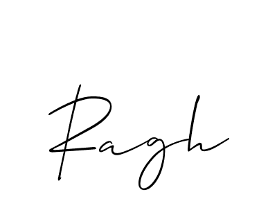 You should practise on your own different ways (Allison_Script) to write your name (Ragh) in signature. don't let someone else do it for you. Ragh signature style 2 images and pictures png