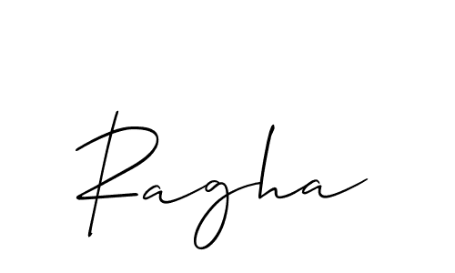 How to make Ragha signature? Allison_Script is a professional autograph style. Create handwritten signature for Ragha name. Ragha signature style 2 images and pictures png