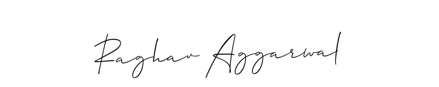 You can use this online signature creator to create a handwritten signature for the name Raghav Aggarwal. This is the best online autograph maker. Raghav Aggarwal signature style 2 images and pictures png