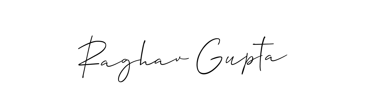 if you are searching for the best signature style for your name Raghav Gupta. so please give up your signature search. here we have designed multiple signature styles  using Allison_Script. Raghav Gupta signature style 2 images and pictures png