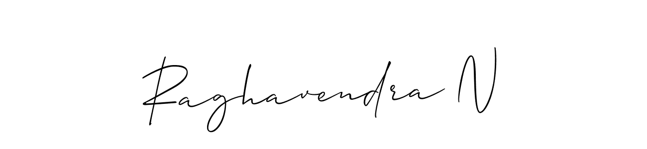 Best and Professional Signature Style for Raghavendra N. Allison_Script Best Signature Style Collection. Raghavendra N signature style 2 images and pictures png