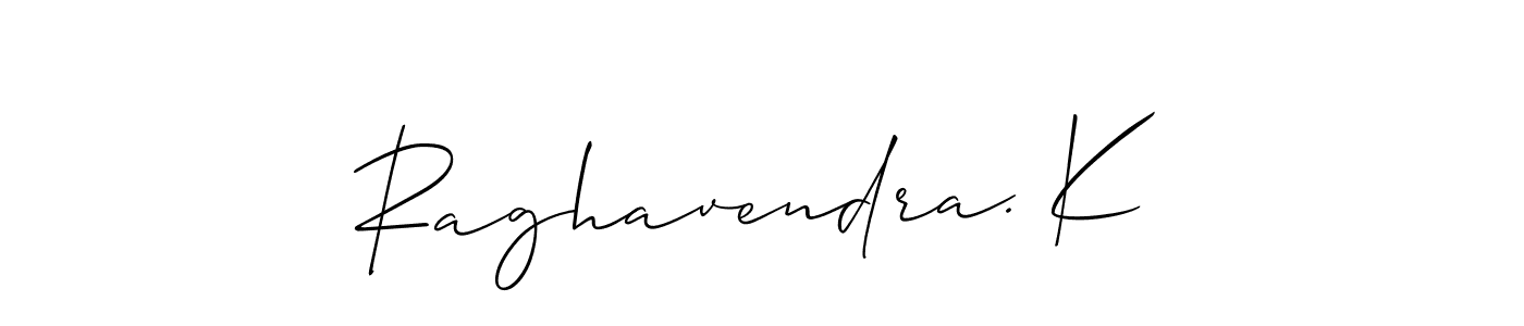 Make a beautiful signature design for name Raghavendra. K. Use this online signature maker to create a handwritten signature for free. Raghavendra. K signature style 2 images and pictures png