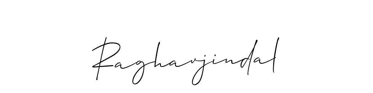 Allison_Script is a professional signature style that is perfect for those who want to add a touch of class to their signature. It is also a great choice for those who want to make their signature more unique. Get Raghavjindal name to fancy signature for free. Raghavjindal signature style 2 images and pictures png