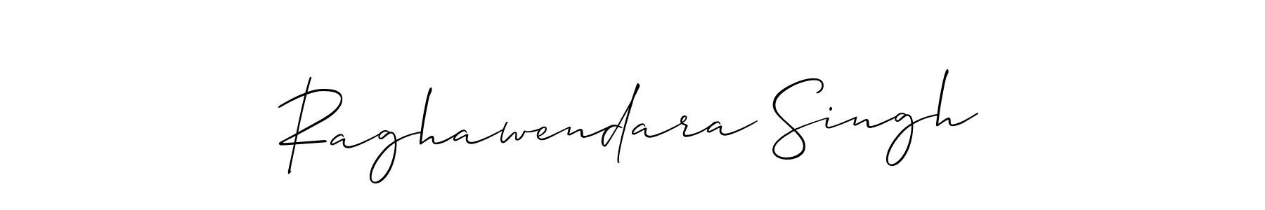 Make a short Raghawendara Singh signature style. Manage your documents anywhere anytime using Allison_Script. Create and add eSignatures, submit forms, share and send files easily. Raghawendara Singh signature style 2 images and pictures png