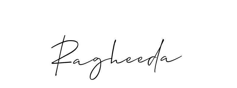 You should practise on your own different ways (Allison_Script) to write your name (Ragheeda) in signature. don't let someone else do it for you. Ragheeda signature style 2 images and pictures png