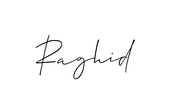 Also we have Raghid name is the best signature style. Create professional handwritten signature collection using Allison_Script autograph style. Raghid signature style 2 images and pictures png