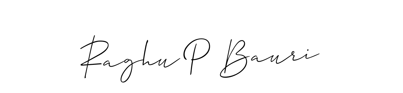 Once you've used our free online signature maker to create your best signature Allison_Script style, it's time to enjoy all of the benefits that Raghu P Bauri name signing documents. Raghu P Bauri signature style 2 images and pictures png