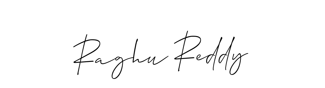 Raghu Reddy stylish signature style. Best Handwritten Sign (Allison_Script) for my name. Handwritten Signature Collection Ideas for my name Raghu Reddy. Raghu Reddy signature style 2 images and pictures png