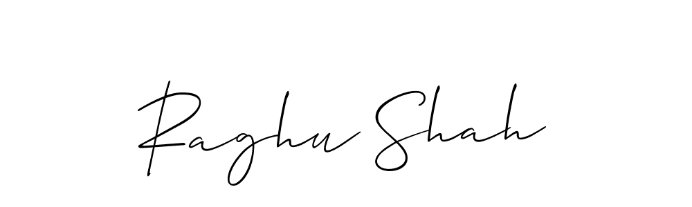 The best way (Allison_Script) to make a short signature is to pick only two or three words in your name. The name Raghu Shah include a total of six letters. For converting this name. Raghu Shah signature style 2 images and pictures png