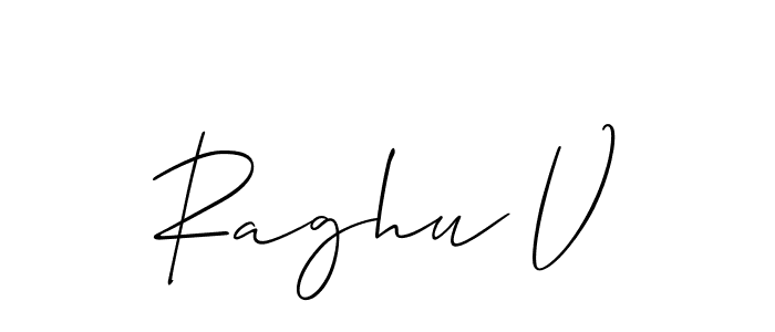 Check out images of Autograph of Raghu V name. Actor Raghu V Signature Style. Allison_Script is a professional sign style online. Raghu V signature style 2 images and pictures png
