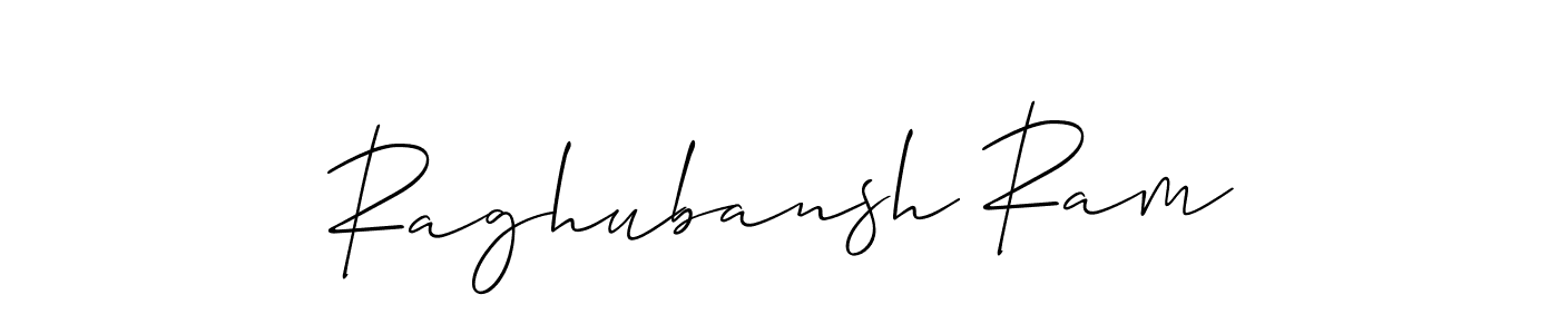 Make a beautiful signature design for name Raghubansh Ram. Use this online signature maker to create a handwritten signature for free. Raghubansh Ram signature style 2 images and pictures png