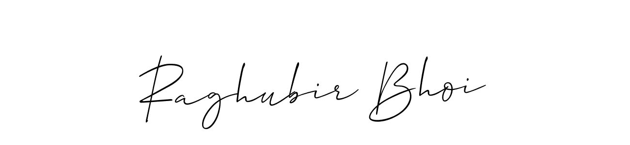 Make a short Raghubir Bhoi signature style. Manage your documents anywhere anytime using Allison_Script. Create and add eSignatures, submit forms, share and send files easily. Raghubir Bhoi signature style 2 images and pictures png