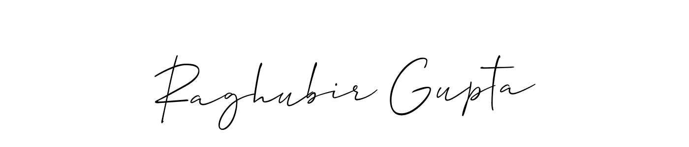 It looks lik you need a new signature style for name Raghubir Gupta. Design unique handwritten (Allison_Script) signature with our free signature maker in just a few clicks. Raghubir Gupta signature style 2 images and pictures png