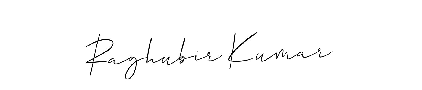 How to Draw Raghubir Kumar signature style? Allison_Script is a latest design signature styles for name Raghubir Kumar. Raghubir Kumar signature style 2 images and pictures png