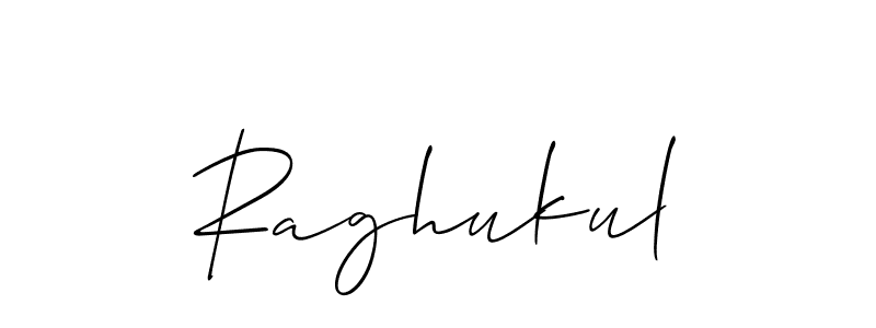 Best and Professional Signature Style for Raghukul. Allison_Script Best Signature Style Collection. Raghukul signature style 2 images and pictures png