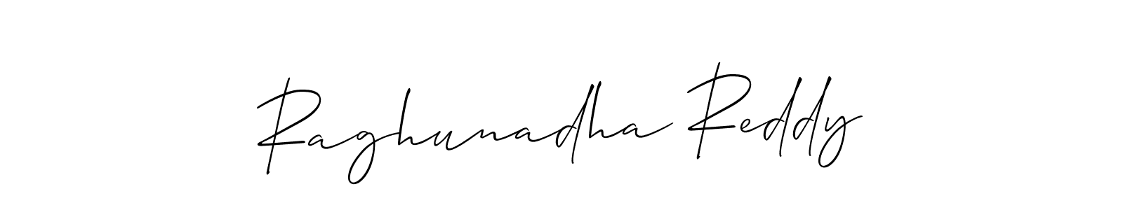 Also You can easily find your signature by using the search form. We will create Raghunadha Reddy name handwritten signature images for you free of cost using Allison_Script sign style. Raghunadha Reddy signature style 2 images and pictures png