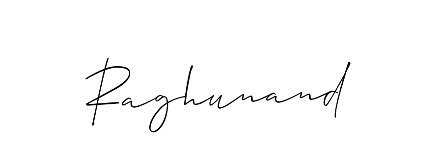 How to Draw Raghunand signature style? Allison_Script is a latest design signature styles for name Raghunand. Raghunand signature style 2 images and pictures png