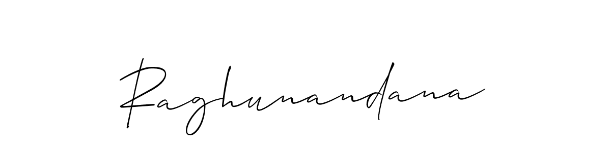 Best and Professional Signature Style for Raghunandana. Allison_Script Best Signature Style Collection. Raghunandana signature style 2 images and pictures png