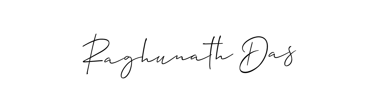 The best way (Allison_Script) to make a short signature is to pick only two or three words in your name. The name Raghunath Das include a total of six letters. For converting this name. Raghunath Das signature style 2 images and pictures png