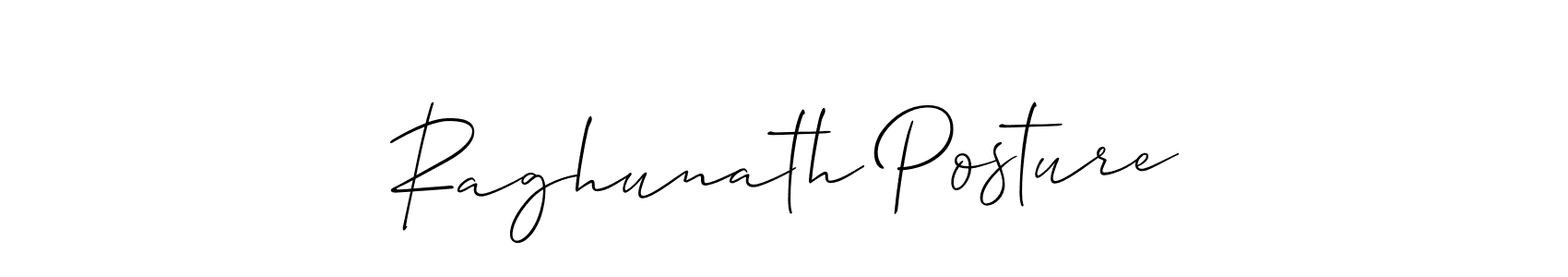 How to Draw Raghunath Posture signature style? Allison_Script is a latest design signature styles for name Raghunath Posture. Raghunath Posture signature style 2 images and pictures png