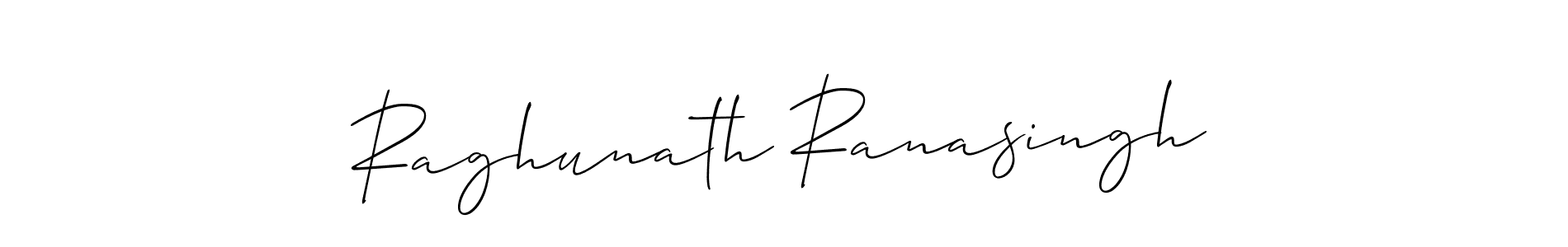 Also we have Raghunath Ranasingh name is the best signature style. Create professional handwritten signature collection using Allison_Script autograph style. Raghunath Ranasingh signature style 2 images and pictures png