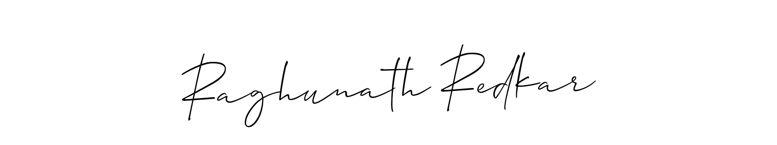 Make a beautiful signature design for name Raghunath Redkar. Use this online signature maker to create a handwritten signature for free. Raghunath Redkar signature style 2 images and pictures png