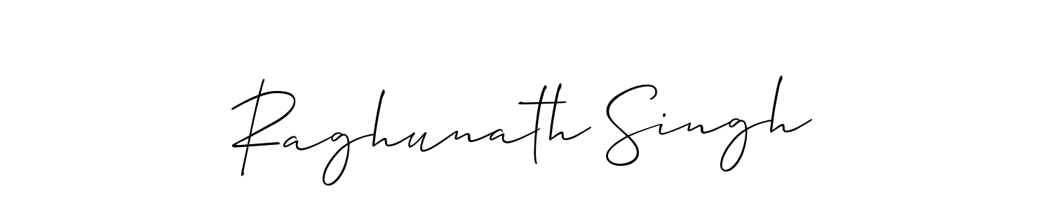 The best way (Allison_Script) to make a short signature is to pick only two or three words in your name. The name Raghunath Singh include a total of six letters. For converting this name. Raghunath Singh signature style 2 images and pictures png