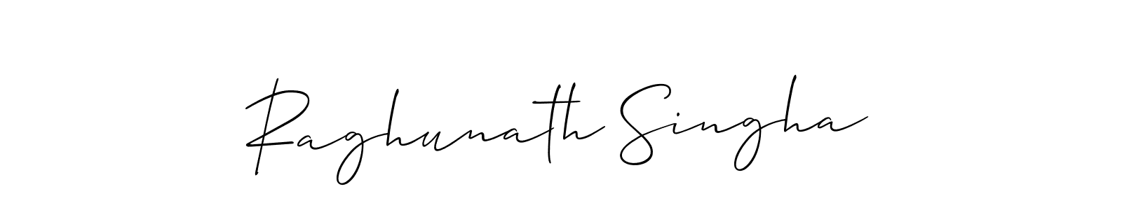 Also we have Raghunath Singha name is the best signature style. Create professional handwritten signature collection using Allison_Script autograph style. Raghunath Singha signature style 2 images and pictures png