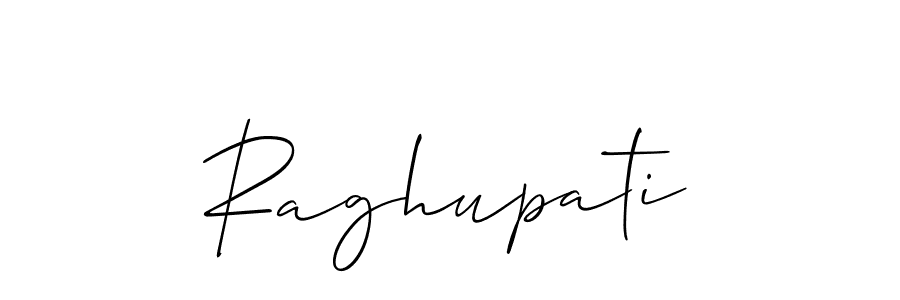 How to make Raghupati name signature. Use Allison_Script style for creating short signs online. This is the latest handwritten sign. Raghupati signature style 2 images and pictures png