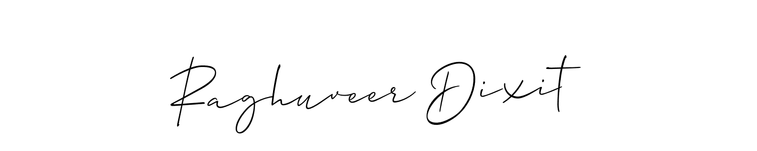 Raghuveer Dixit stylish signature style. Best Handwritten Sign (Allison_Script) for my name. Handwritten Signature Collection Ideas for my name Raghuveer Dixit. Raghuveer Dixit signature style 2 images and pictures png