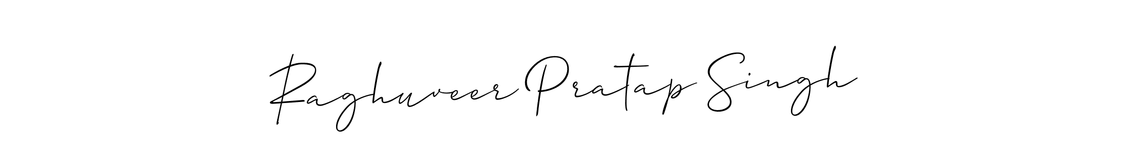 How to make Raghuveer Pratap Singh signature? Allison_Script is a professional autograph style. Create handwritten signature for Raghuveer Pratap Singh name. Raghuveer Pratap Singh signature style 2 images and pictures png