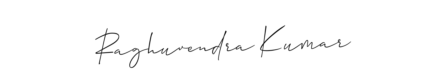 Also You can easily find your signature by using the search form. We will create Raghuvendra Kumar name handwritten signature images for you free of cost using Allison_Script sign style. Raghuvendra Kumar signature style 2 images and pictures png