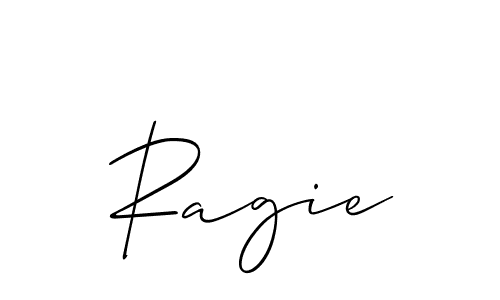 You should practise on your own different ways (Allison_Script) to write your name (Ragie) in signature. don't let someone else do it for you. Ragie signature style 2 images and pictures png