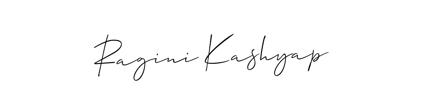 Also You can easily find your signature by using the search form. We will create Ragini Kashyap name handwritten signature images for you free of cost using Allison_Script sign style. Ragini Kashyap signature style 2 images and pictures png